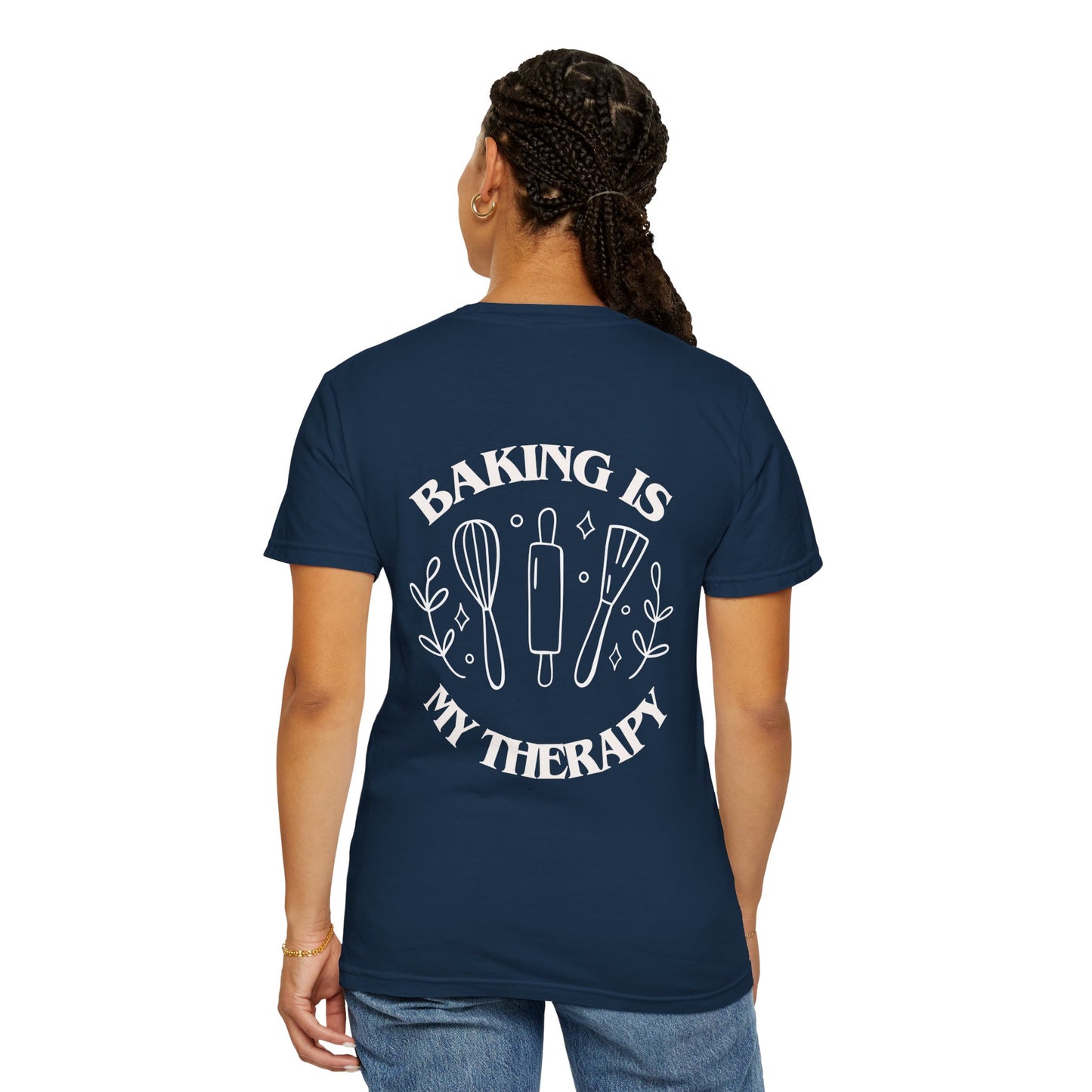 Baking Is my Therapy Adult T-Shirt