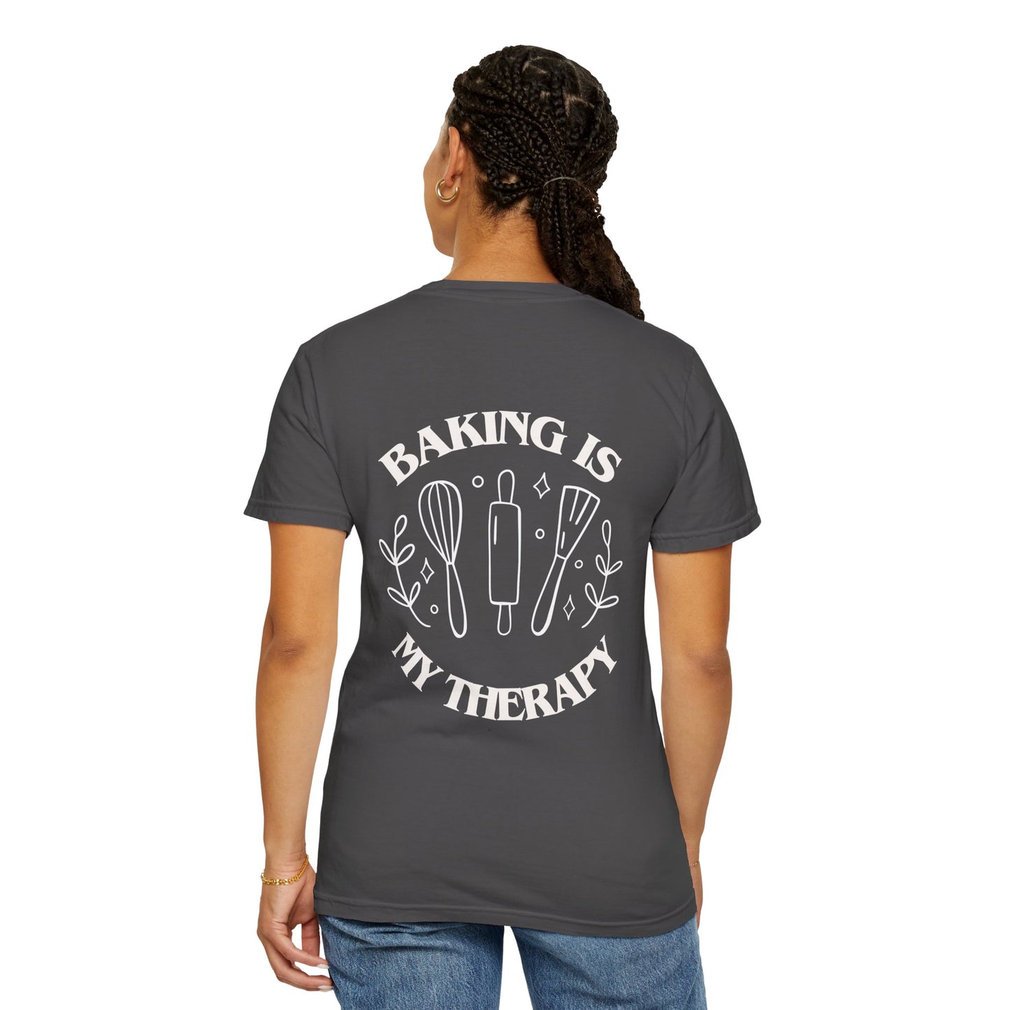 Baking Is my Therapy Adult T-Shirt