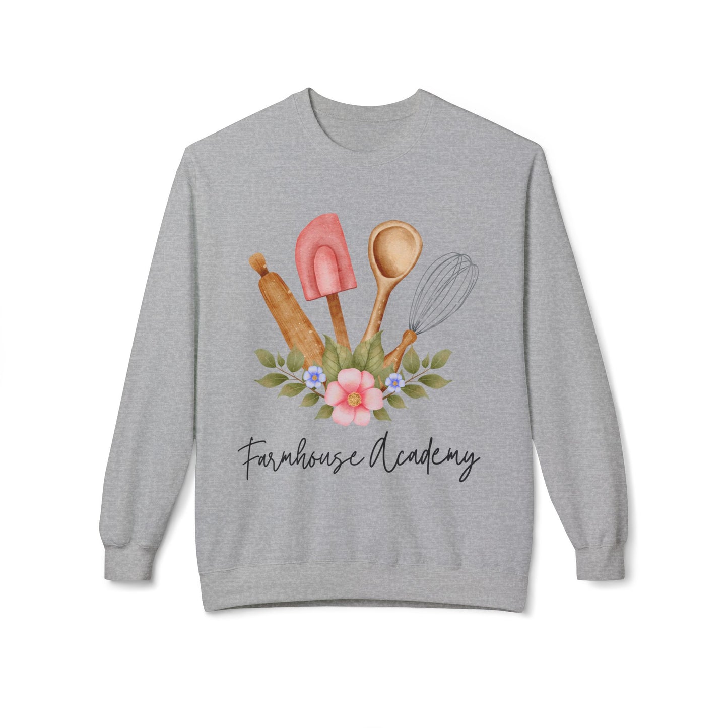Farmhouse Academy Fleece Crewneck Sweatshirt