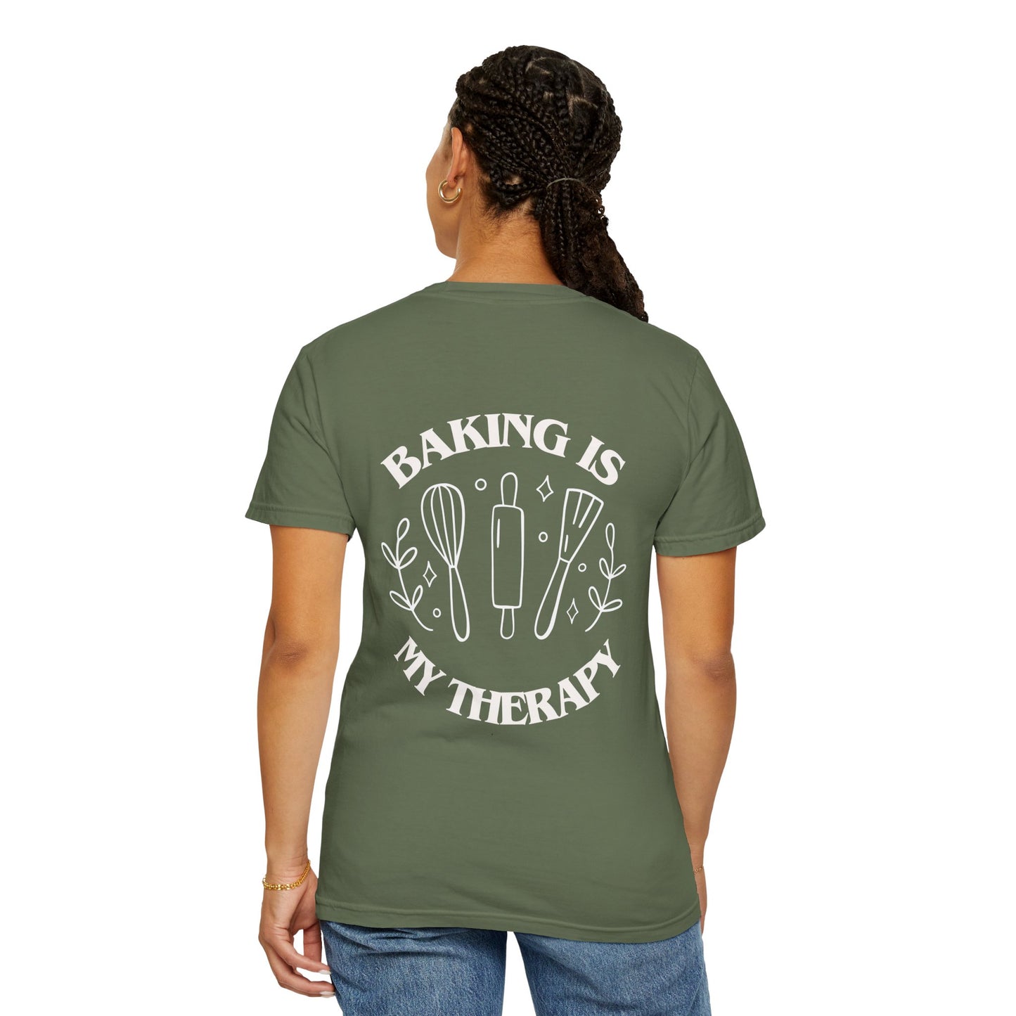 Baking Is my Therapy Adult T-Shirt