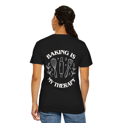 Baking Is my Therapy Adult T-Shirt