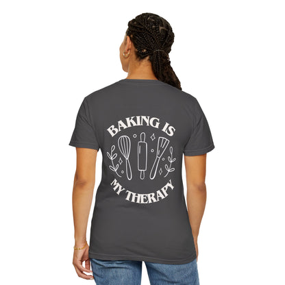 Baking Is my Therapy Adult T-Shirt