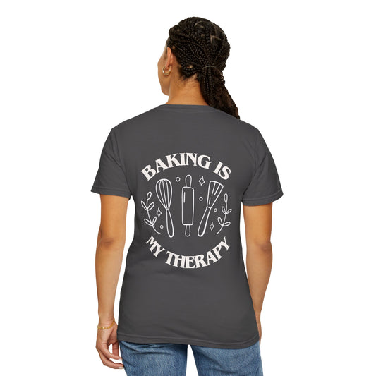 Baking Is my Therapy Adult T-Shirt