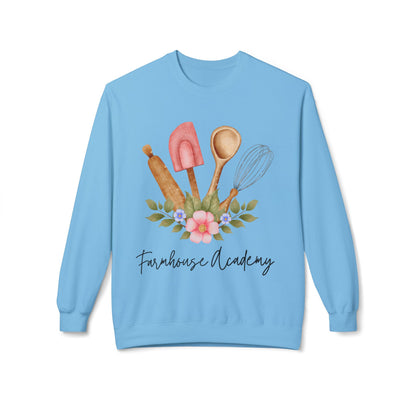 Farmhouse Academy Fleece Crewneck Sweatshirt