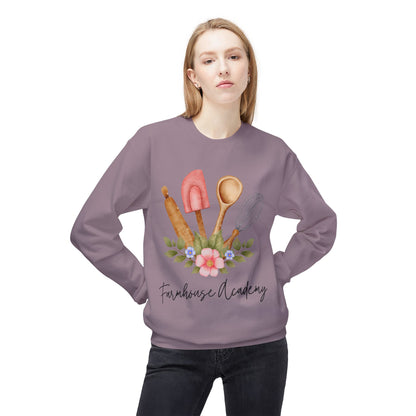 Farmhouse Academy Fleece Crewneck Sweatshirt
