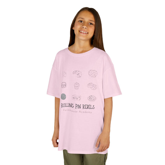 Rolling Pin Rebels Kids T-Shirt