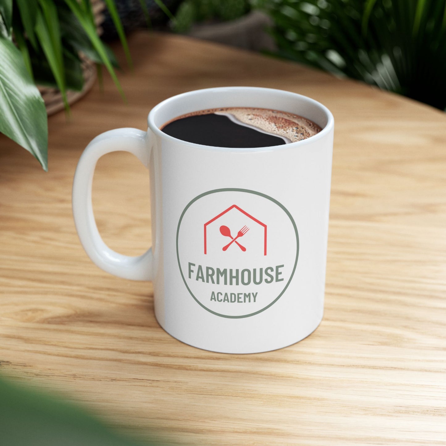 Piping Hot Farmhouse Academy Coffee Mug