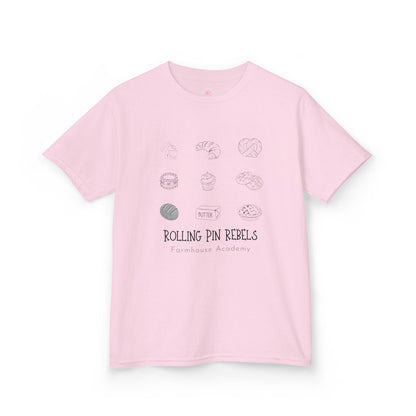 Rolling Pin Rebels Kids T-Shirt