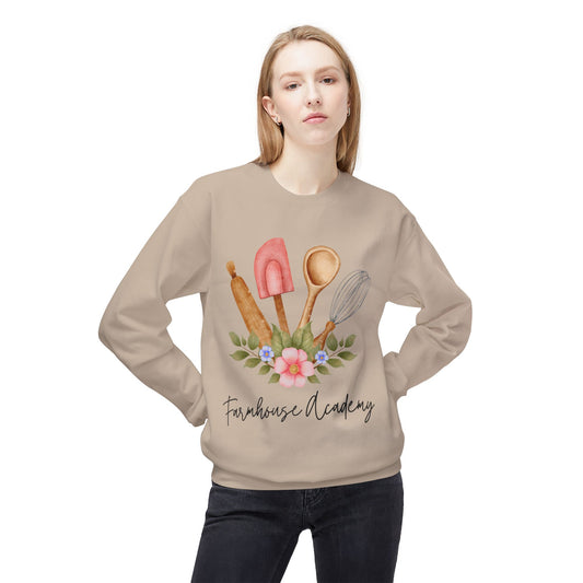 Farmhouse Academy Fleece Crewneck Sweatshirt
