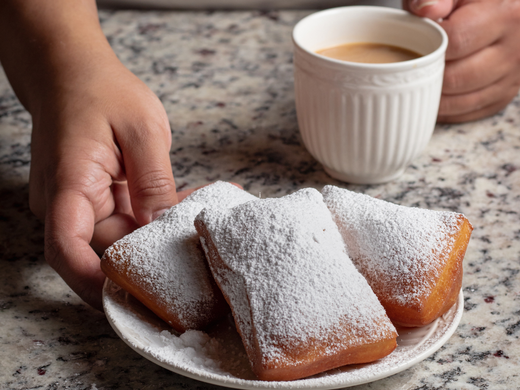 Bake & Bond - Beignets and Hot Chocolate