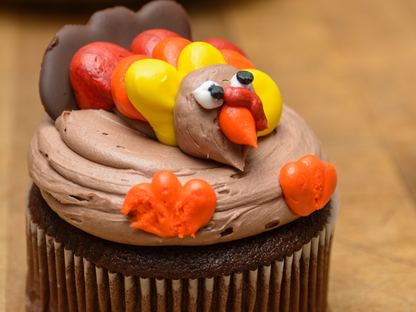 Friday Night Class - Thanksgiving Food Cupcakes