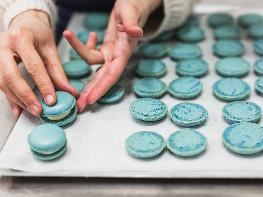 Valentine's Macarons